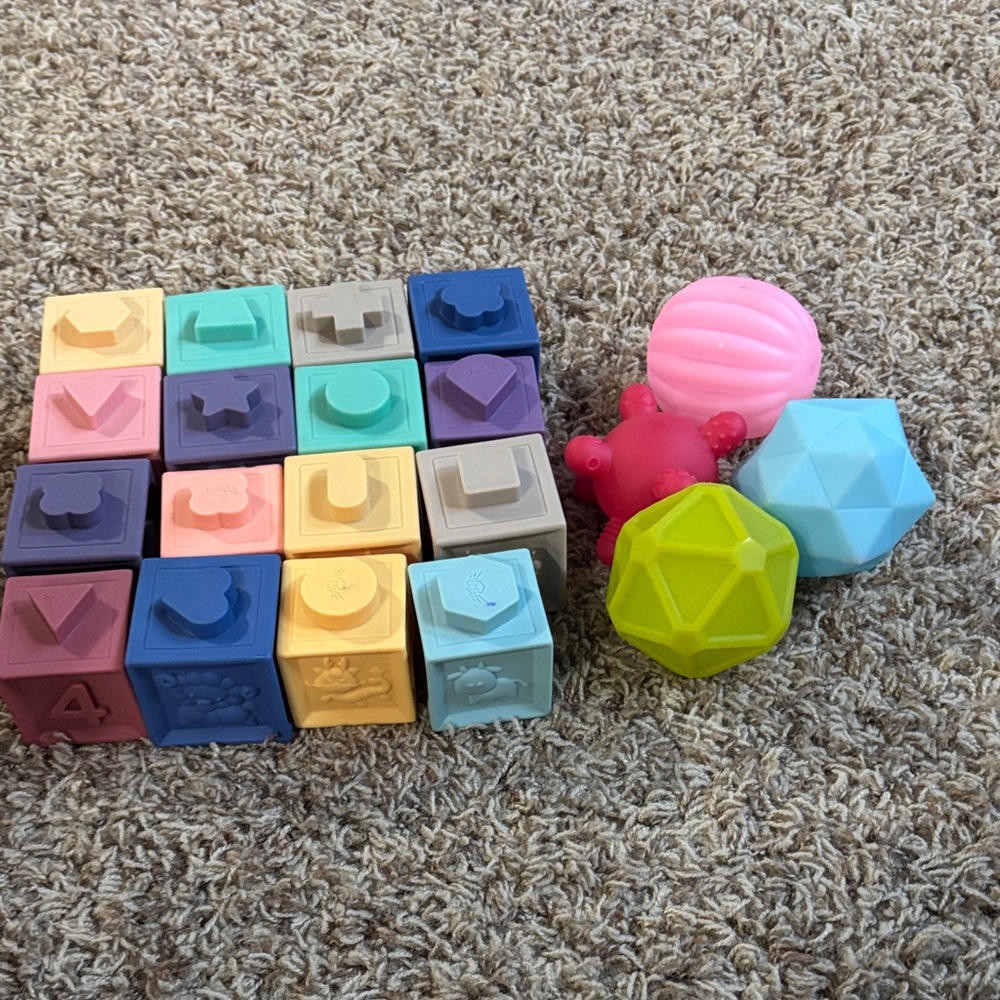 Sensory blocks and shapes